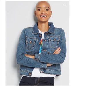 Modcloth Wrangler Denim Jacket XL